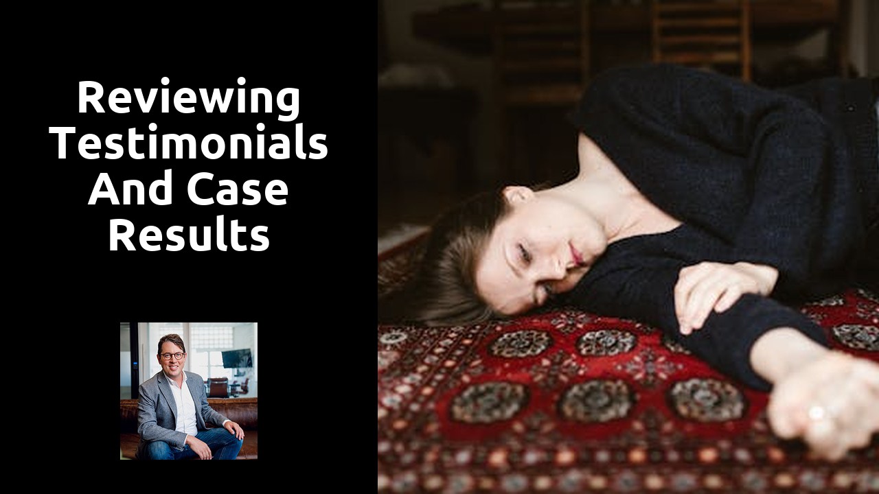 Reviewing Testimonials and Case Results
